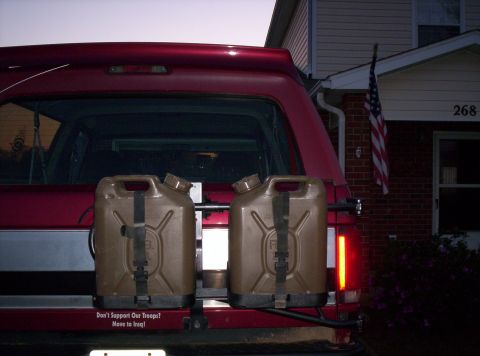 water cans - 1995 Ford Bronco