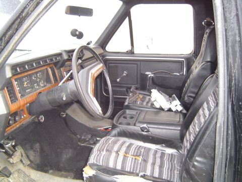 1995 Ford Bronco - Ouch. New seats required, I think.