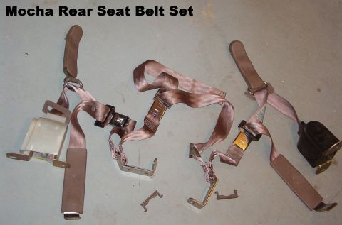 1983 Ford Bronco - Rear Seat Belt set for '92-96 Broncos. Includes shoulder & floor bolts, and 2 filler clips for seat slots. [url=http://www.supermotors.net/…