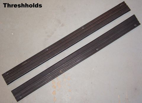 1983 Ford Bronco - SOLD Black Threshholds fit '80-96 F-series & Bronco, used on '87-96.