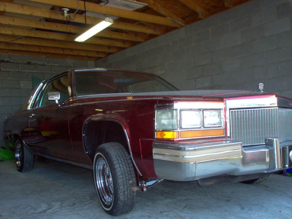 86 caddy that the fiberglass dash and package try go in, owner Mike from UCE