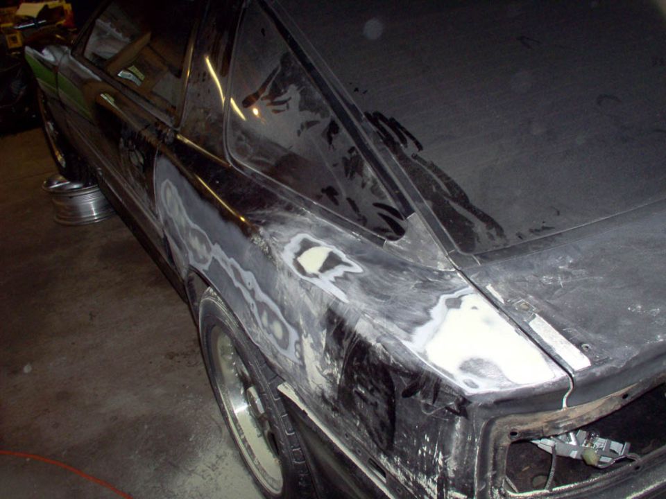 few small dents filled drivers side