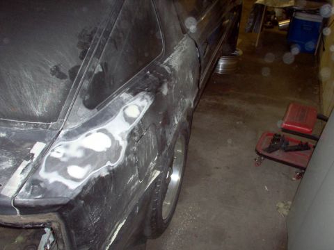 1994 Ford Probe - few small dents filled, passenger side