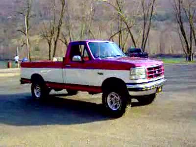 1993 Ford F-150 - Idle and accel to 40 mph. First cat - 3 feet of 2 1/2" pipe - Magnaflow SI/DO - dumped after the muffler.