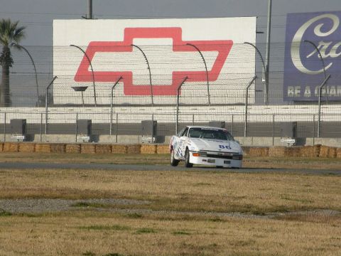 1990 Ford Probe - Rear tire lift off.