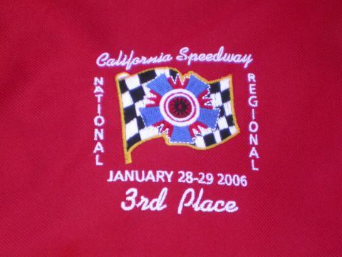 1990 Ford Probe - Close up of my 1st Trophy of the season.