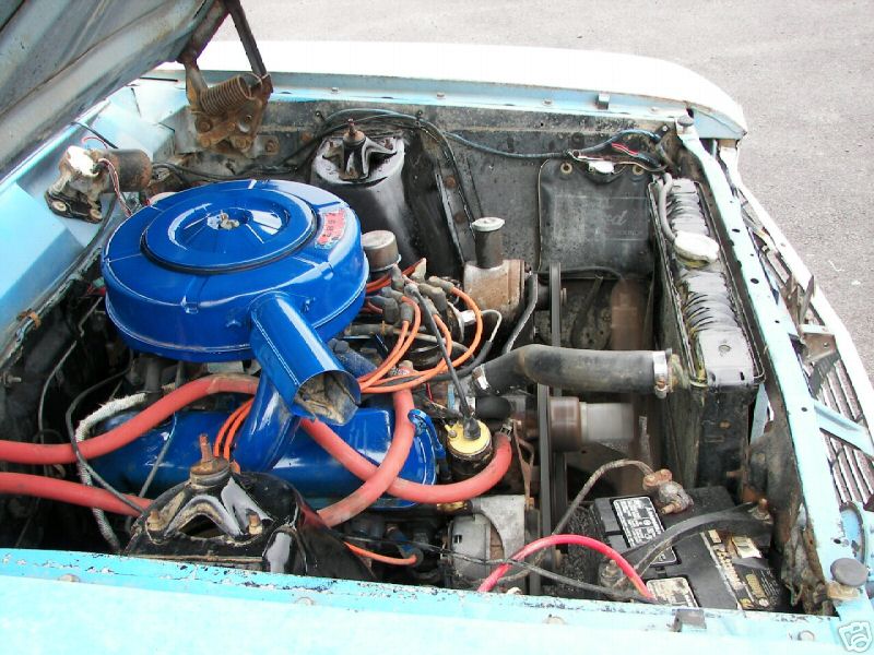 Engine from passenger side