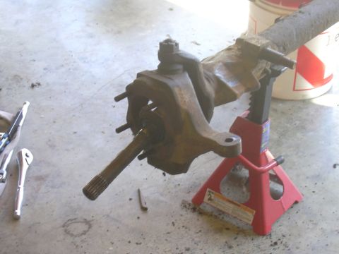 1991 Ford Bronco - No more rotors, hubs, spindles and brake lines