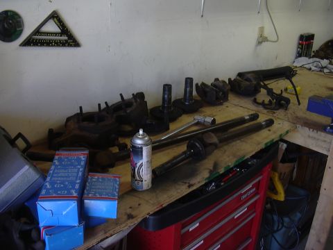 1991 Ford Bronco - All this stuff is covering up my work bench