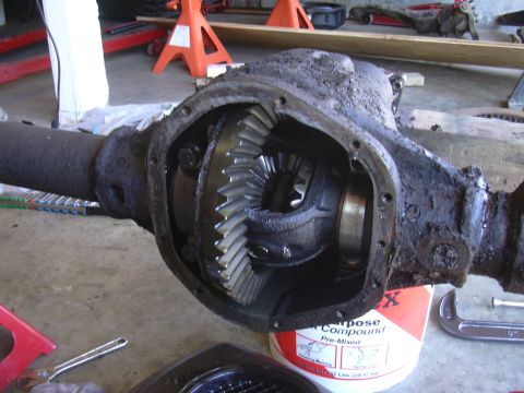 1991 Ford Bronco - Stock 3.55 gears and open carrier