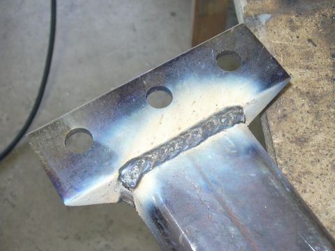 1991 Ford Bronco - Ends drilled and welded to tubing