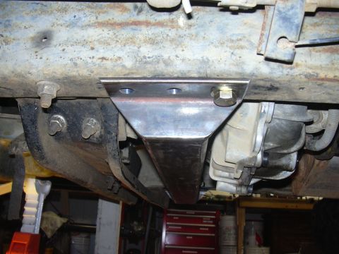 1991 Ford Bronco - Test fit with one bolt per side