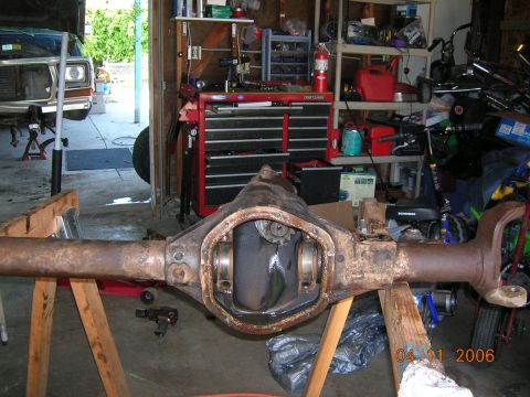 1985 Ford Bronco - look ma! no gears!