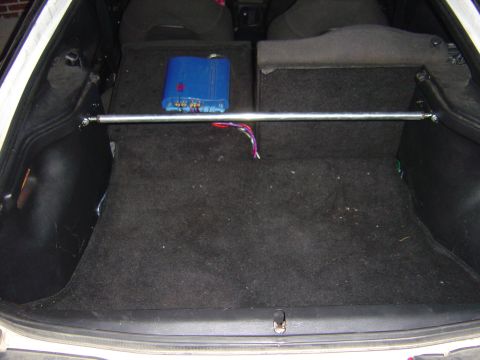 1993 Ford Probe - trunk setup