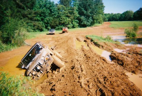 1978 Ford Bronco - guy we met that got stuck night before
