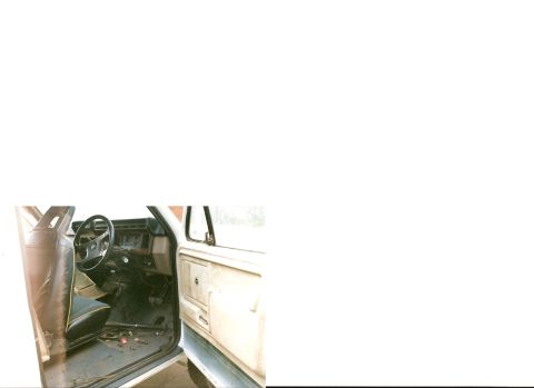 1983 Ford Bronco - At least they sealed the entire floor nicely!