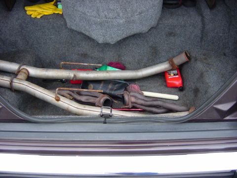 1982 Ford Crown Victoria LTD - My new Headers And H-Pipe