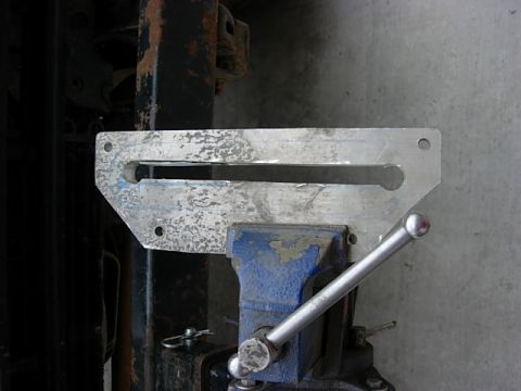 1987 Ford Bronco - 11 inch hawse fairlead taking shape
