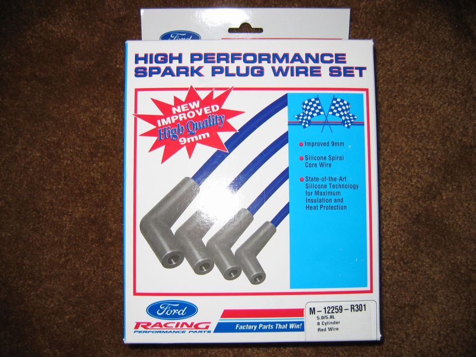 9mm Ford Racing wires
