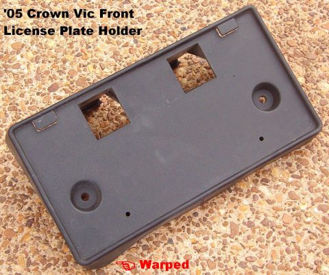 1994 Ford Crown Victoria - Front License Plate Holder possibly from a 2005 P71