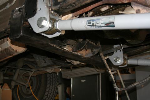 1992 Ford Bronco - Just finished the trans cross member