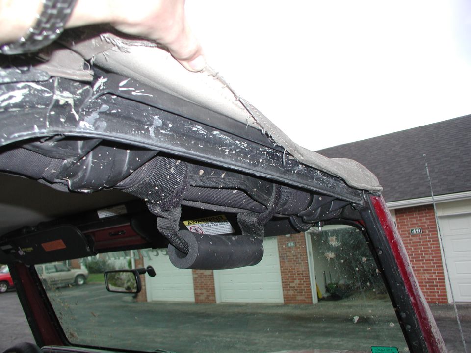crap, piece fell off!