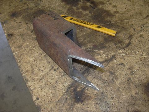 1991 Ford Bronco - Notched to allow access to the tranny mount nuts