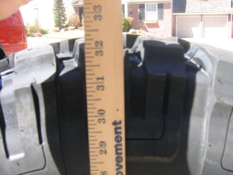 1996 Jeep Cherokee - a full 32.5" tall