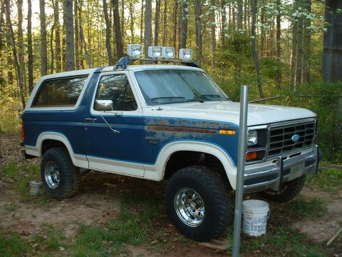 1985 Ford Bronco - The bronco is kind of depressed....it misses its motor