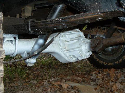 1985 Ford Bronco - Got bored and had a bunch of extra white spray bombs
