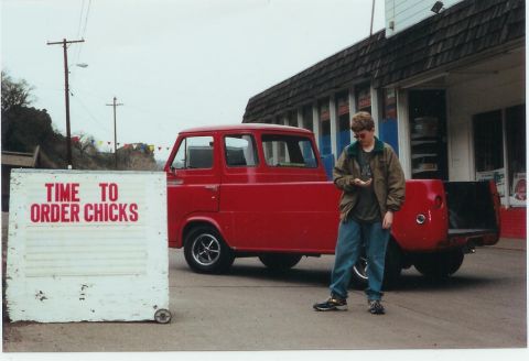 1963 Ford E100 - On the look out for Chicks with a Classic Econoline. A real Chick Magnet!!!