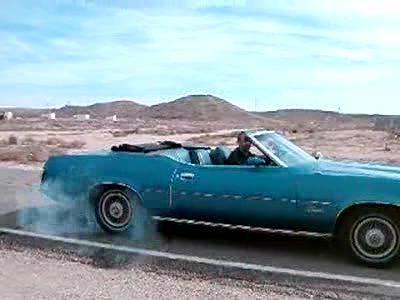 1973 Mercury Cougar - Burn out with my Cougar