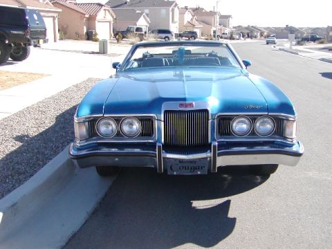 1973 Mercury Cougar - Front shot