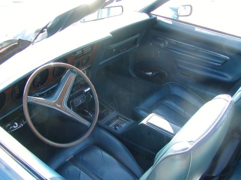 1973 Mercury Cougar - Interior shot. It needs work, but it is all original.