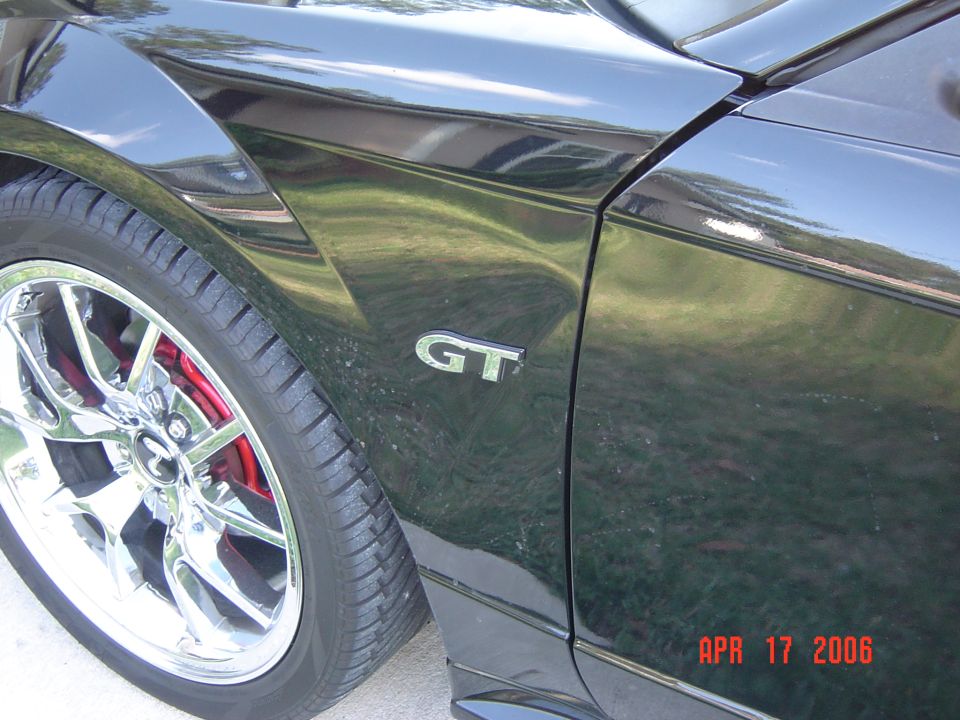 Fender is wacked a Bit.....Its sitting a little out and the Fender to Hood Lineup Sucks now.