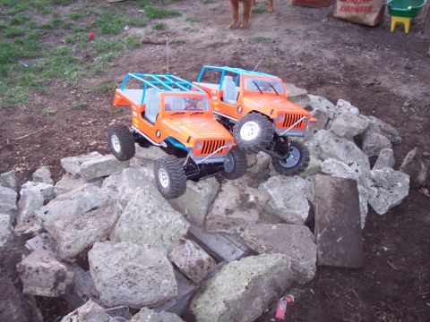 1974 Ford Bronco - These remote-controlled vehicles are designed for off-road adventures on rough terrain.
