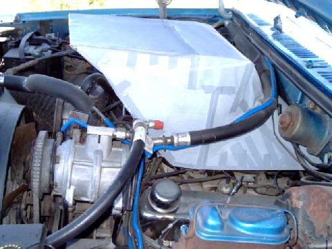 1984 Ford Bronco - airbox design - scrapped due to large size