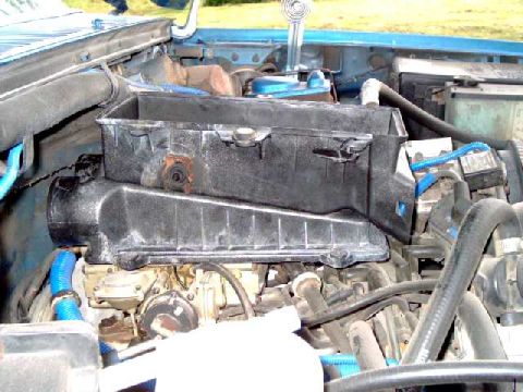 1984 Ford Bronco - another early design using the airfilter box from my 88 EFI Bronco.