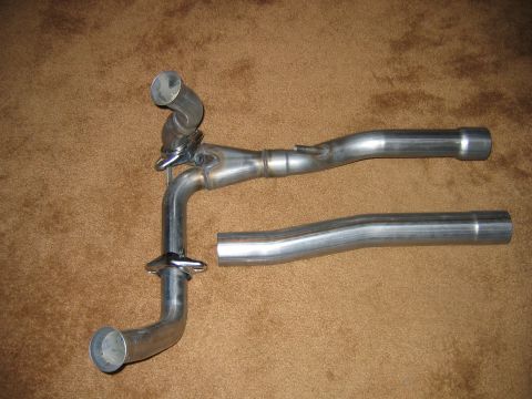 1995 Ford Bronco - Bassani Y-pipe