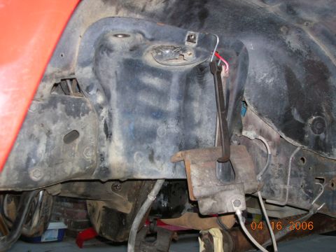 1985 Ford Bronco - lt ttb removed...just need to grind rivets off of spring bucket.