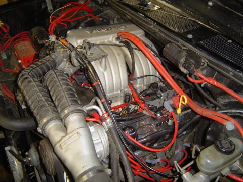 1989 Ford Bronco - Back together, sounds much better with the longer pushrods
