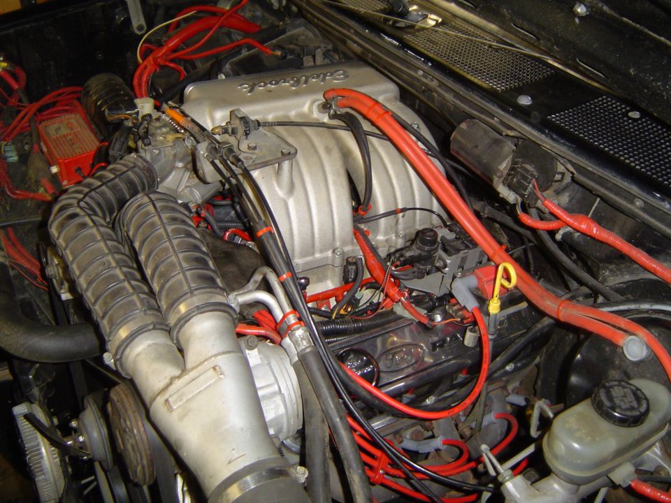 Back together, sounds much better with the longer pushrods