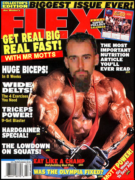 1979 Ford Ranchero - This is a magazine cover a bodybuilder and various fitness-related articles and advertisements.
