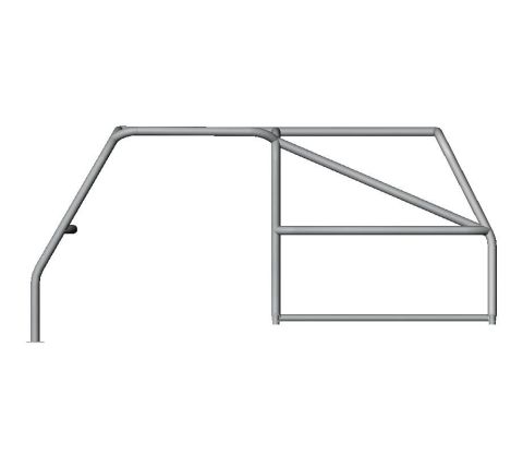 1967 Ford Bronco - This is a diagram of a roll cage, not a 1967 Ford Bronco.