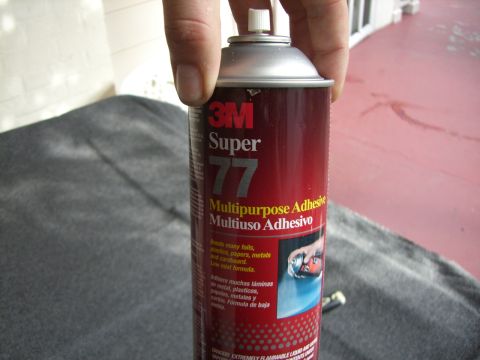 1988 Ford Bronco - 3M Super 77 Multipurpose Adhesive spray can.