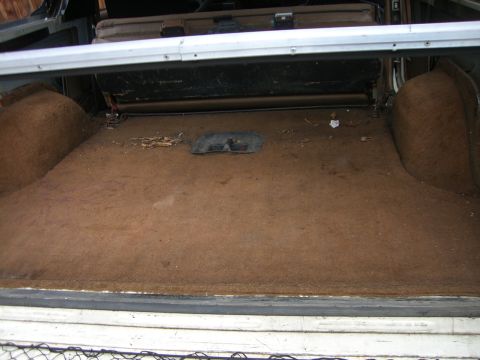 1988 Ford Bronco - old carpet