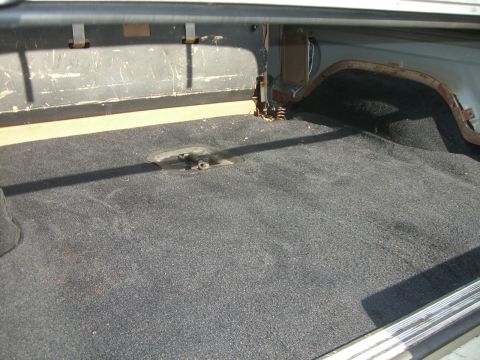 1988 Ford Bronco - new carpet in rear