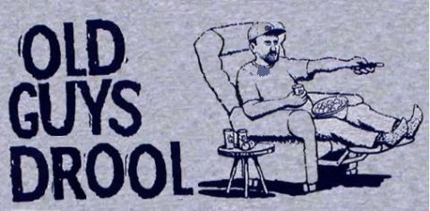 1988 Ford Bronco - A man relaxes in a recliner with snacks and drinks, watching TV.