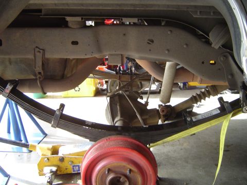 1989 Ford Bronco - Deaver set in place