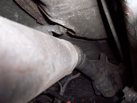 1989 Ford Bronco - my driveshaft after install.... sucked